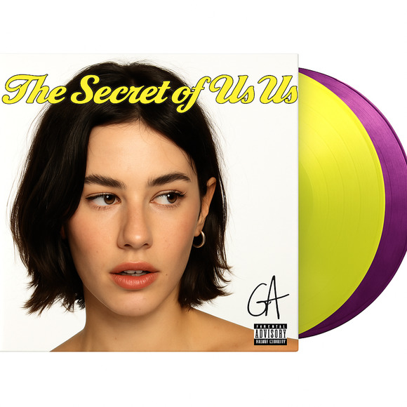 Gracie Abrams The Secret Of Us Exclusive -Signed Purple and Yellow Vinyl - Picture 1 of 3